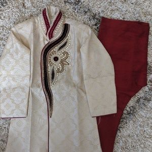Infant boys shalwar kameez sherwani 18 inches